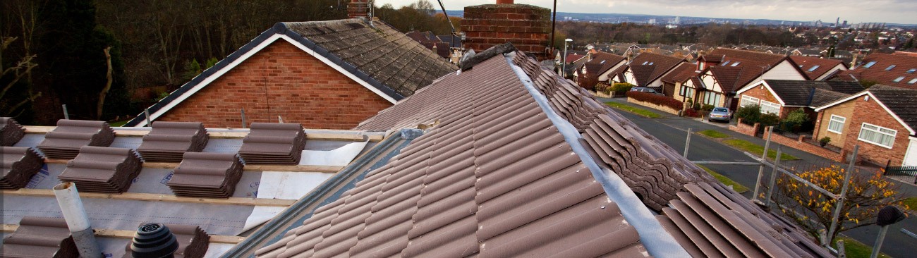 Looking out over Stockport